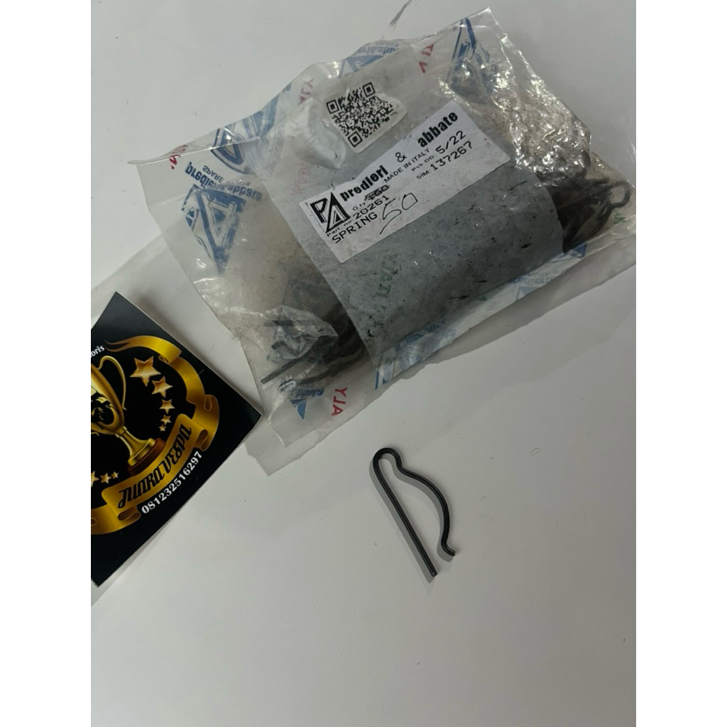 Vespa Classic 2T Universal Original PA Italy Handlebar Pen Clip