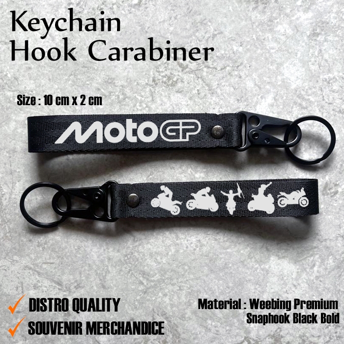 GANTUNGAN MOTOGP KEYCHAIN - MOTO GP KEYCHAIN - MOTOGP CARABION - MOTOGP KEYCHAIN