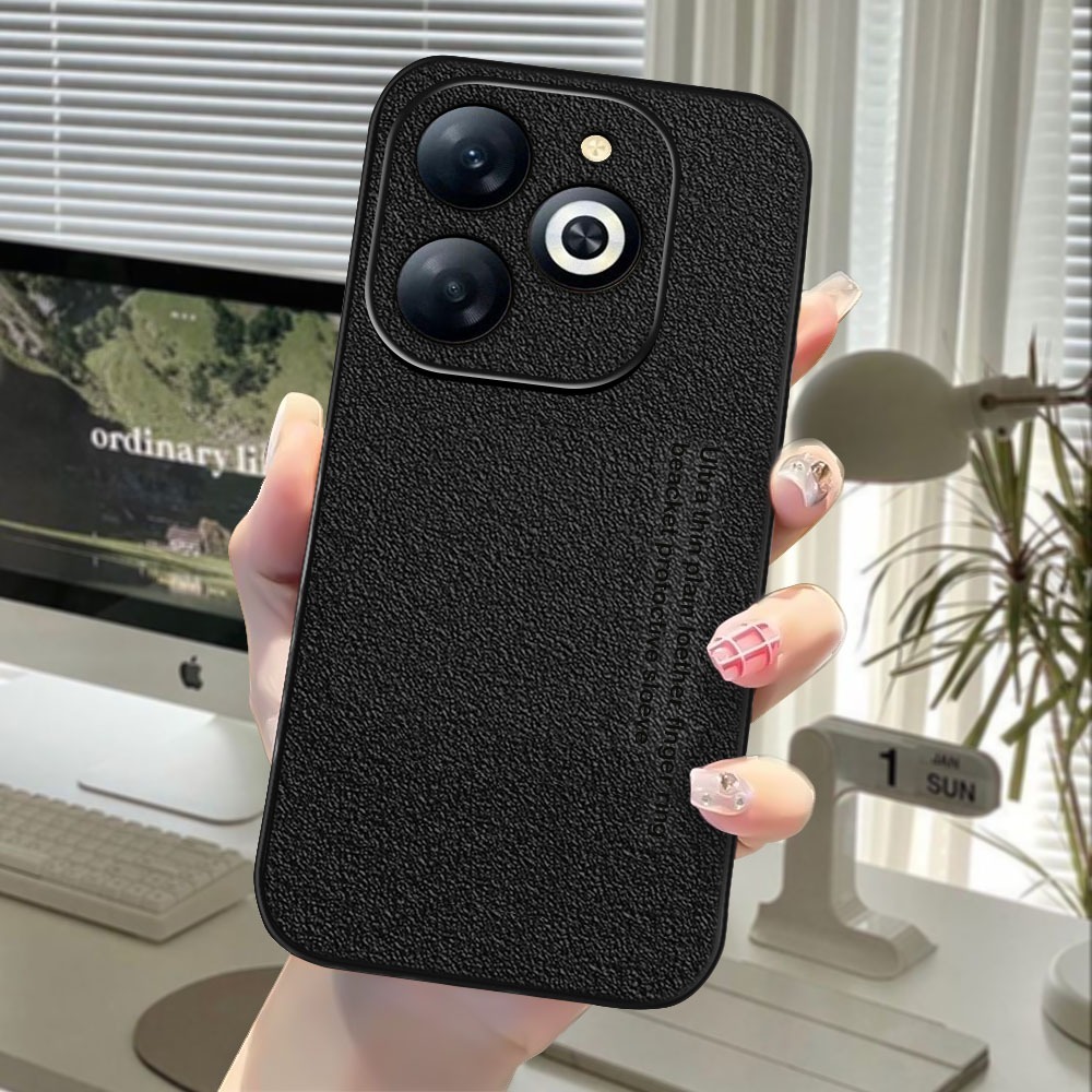 เคสล่าสุด Itel P55 P55 NFC หนังหรูหราบางเฉียบ