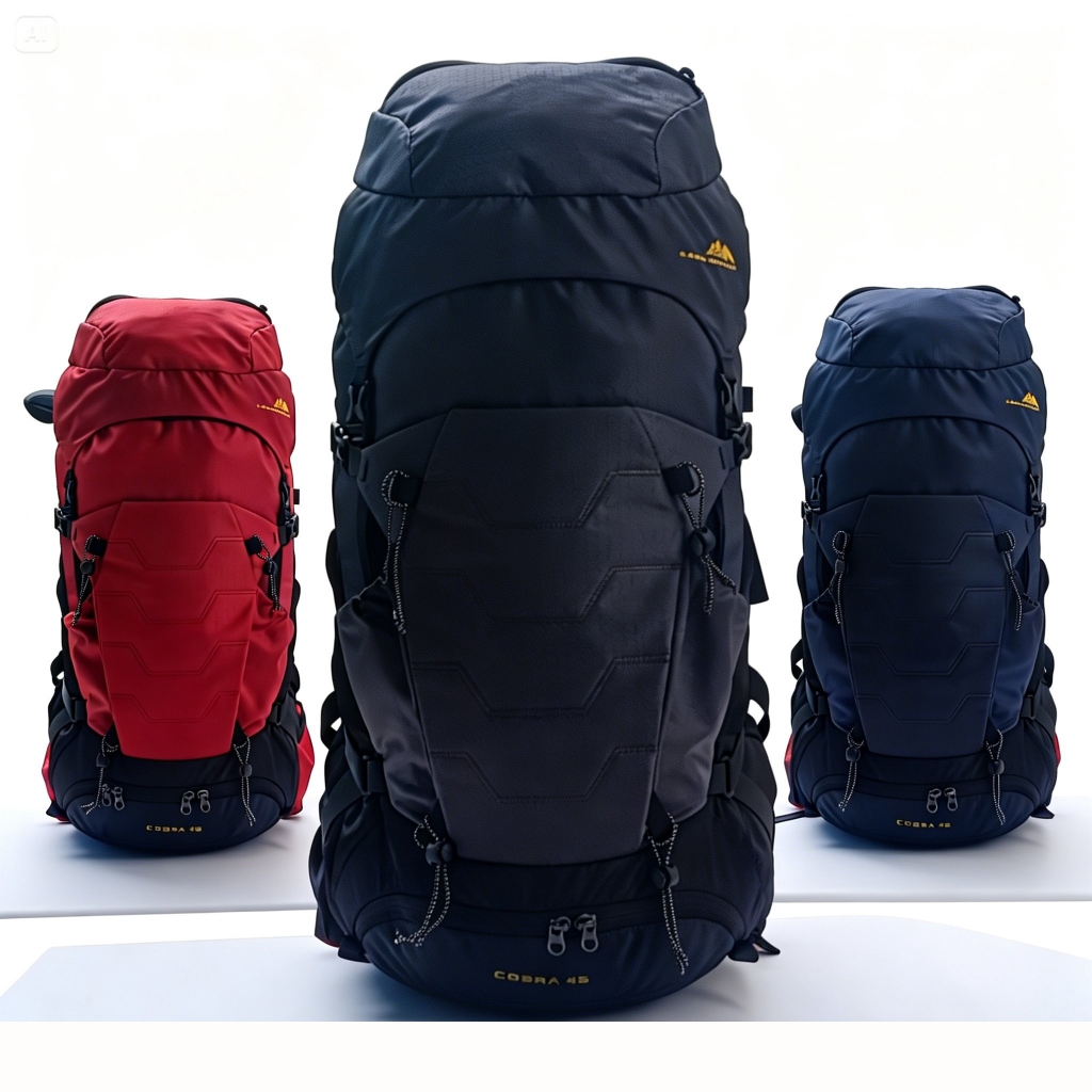 LEAFHOPPER COBRA 45L Mens/Women Mountain Bag / Carrier Bag พร้อมผ้าคลุมกันฝนฟรี