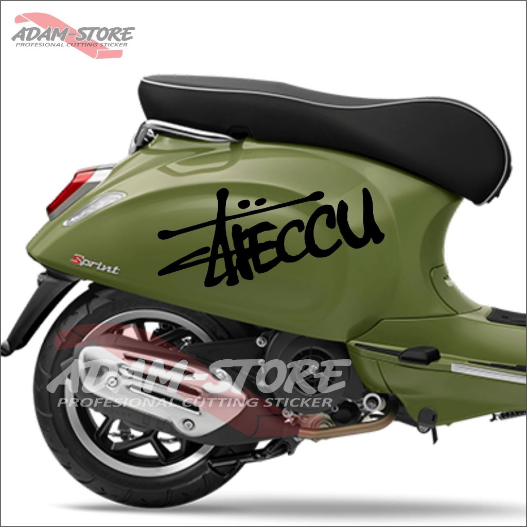 สติ๊กเกอร์ Steccu, สติ๊กเกอร์ติดมอเตอร์ไซค์ Vespa Matic, สติ๊กเกอร์ Vespa Sprint, สติ๊กเกอร์ Vespa P