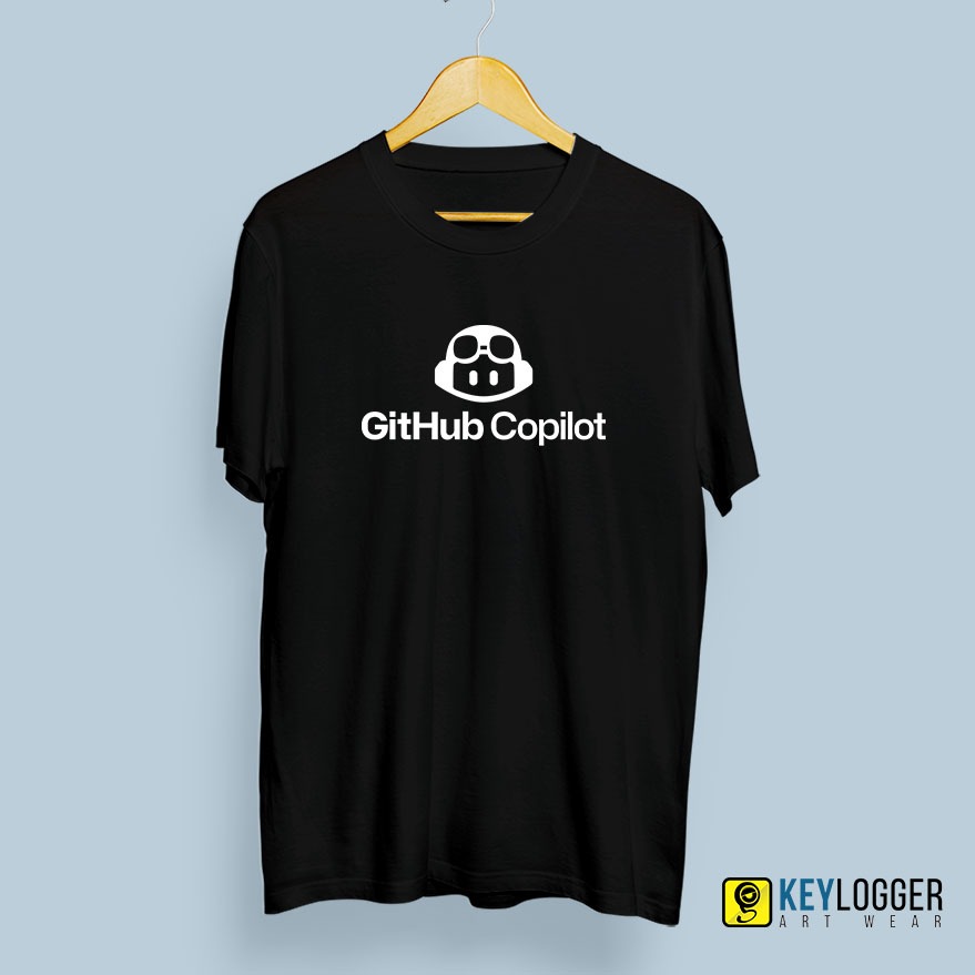 Keylogger Kaos Github Copilot Programmer 175 Premium 30s ผ้าฝ้ายหวีวัสดุ