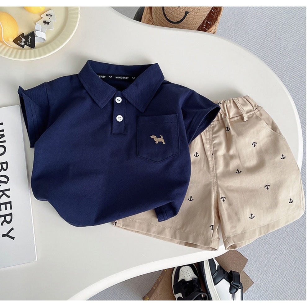 POLO JANGKAR Kids Short Pants / กางเกงขาสั้นเด็กชาย / กางเกงขาสั้นเด็กชายนําเข้า