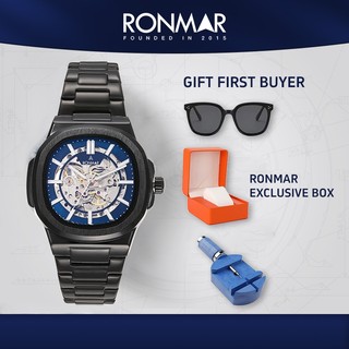 Jam tangan pria Otomatis Tanpa Baterai Kaca Safir Watches Tahan air 50m 100% original