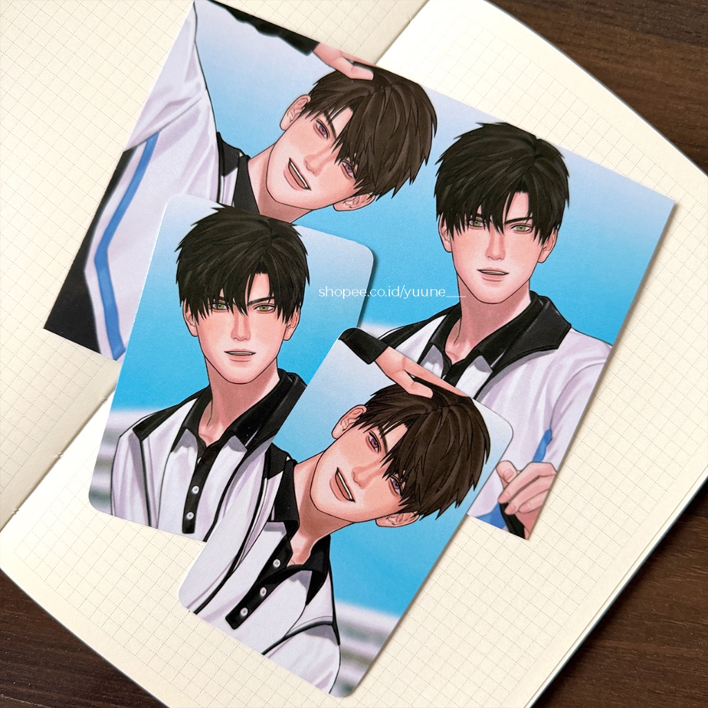 Caleb Zayne Love & Deepspace Photocard Print set โดย Yuune