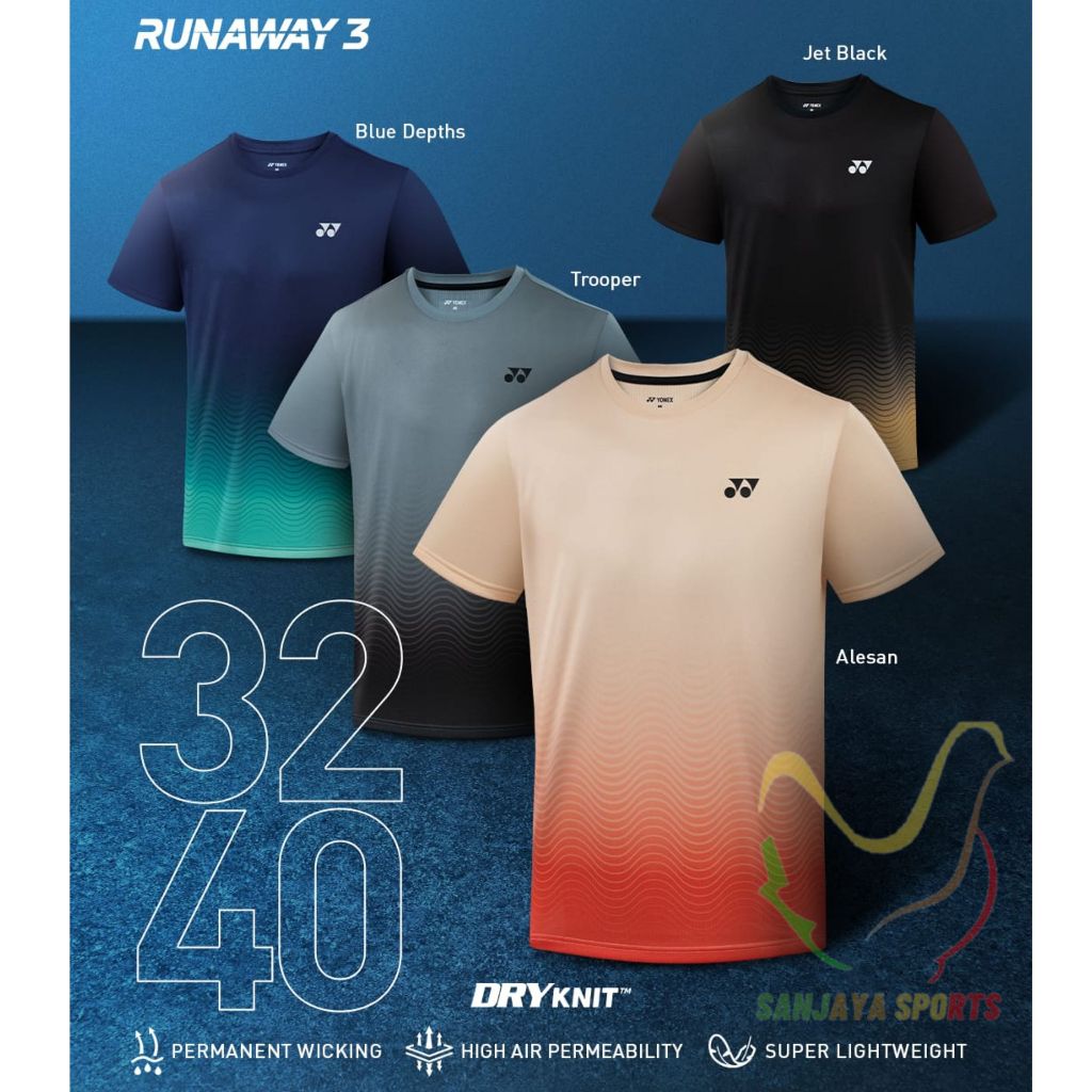 เสื้อแบดมินตัน Yonex Runaway 3240 ORIGINAL