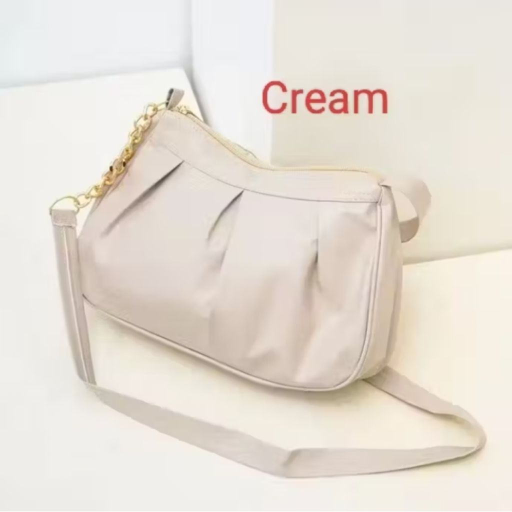 กระเป๋าสะพายผู้หญิง CREAM SLINGBAG KOREAN CREAM LV320