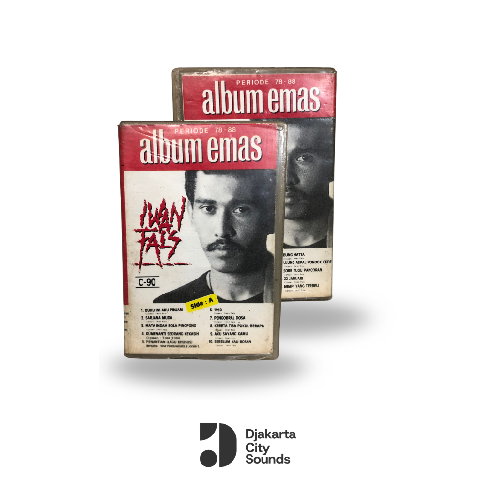 Iwan Fals Cassette Tape - Period 78-88 Gold Album (กล่อง)