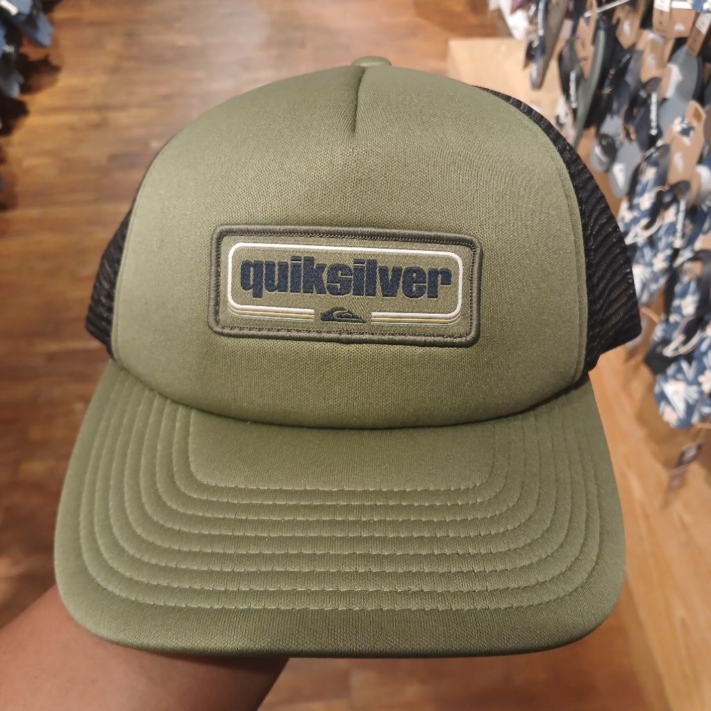 Quiksilver Slab Drifter Trucker Olive Hat