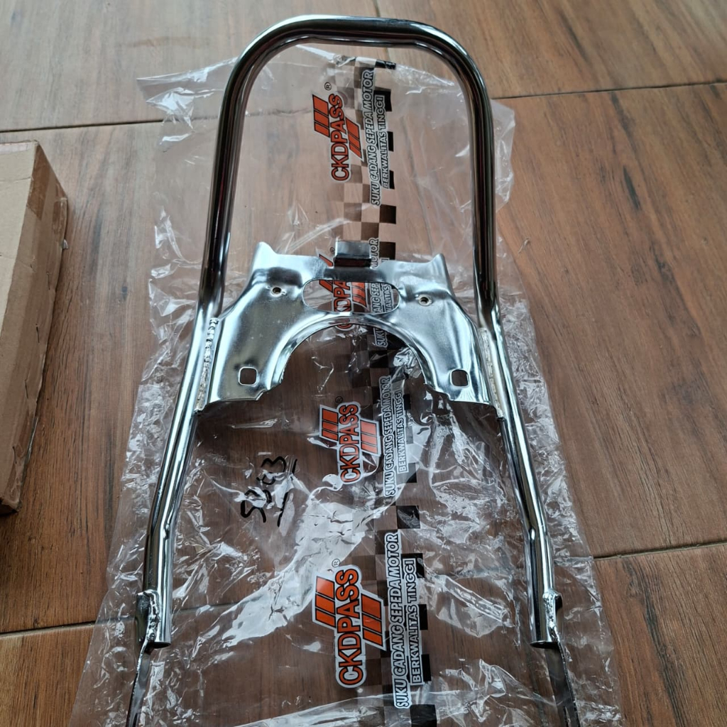 CKDPASS รั้งที่นั่งด้านหลัง RX King ใหม่ RX King RX Cobra Chrome ท่อเหล็กหนาติดตั้งง่าย