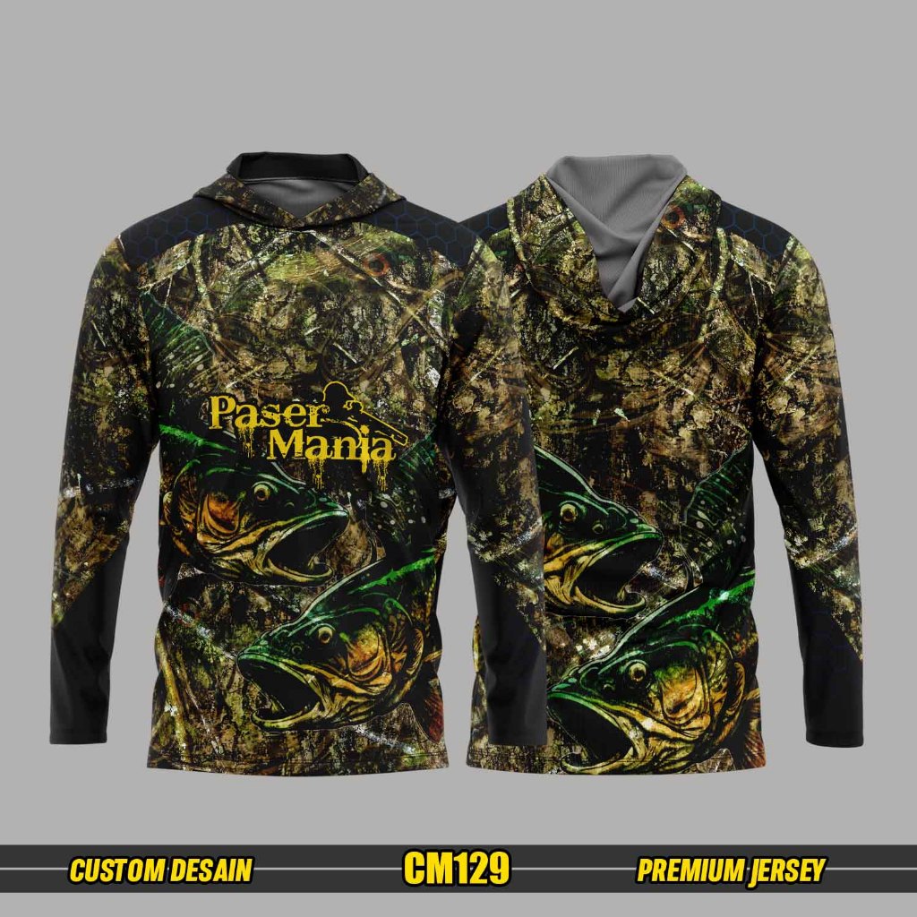 Camo Hunting Shooting Jersey_Premium Camo Hunting Shirt Series CM129_Comcomcomcomcomcomcomputing Cam