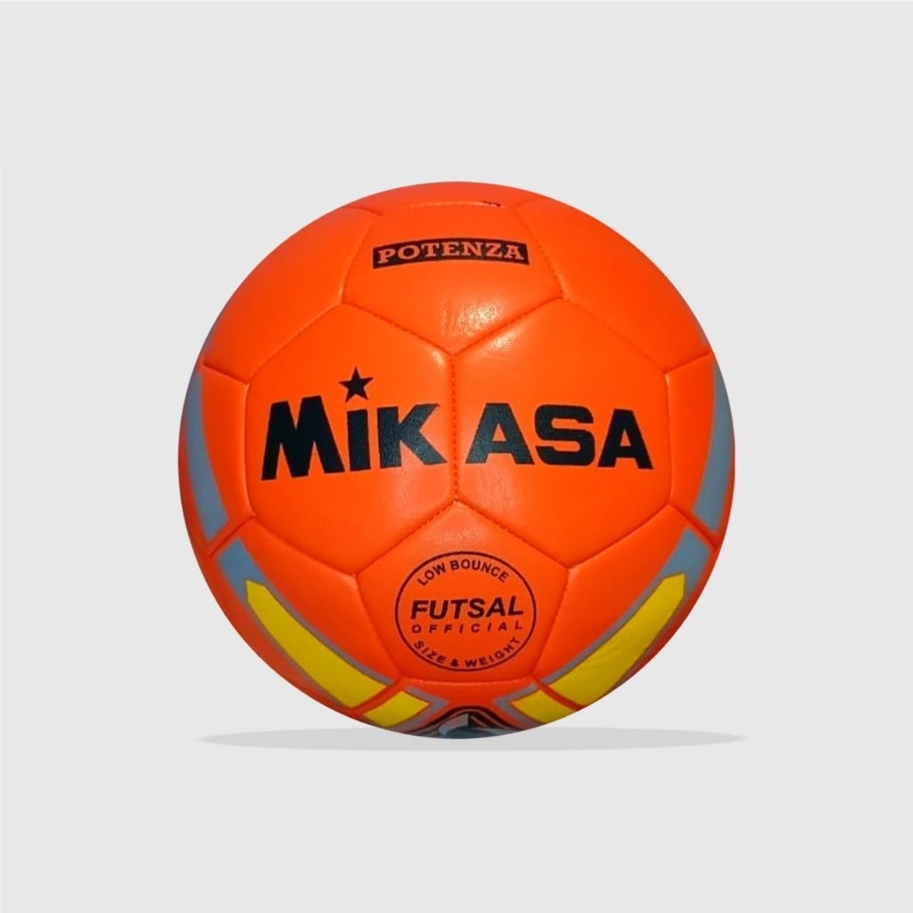MIKASA POTENZA SIZE 4 Futsal Ball Good Putsal Ball ฟรีวาล์วและตาข่าย