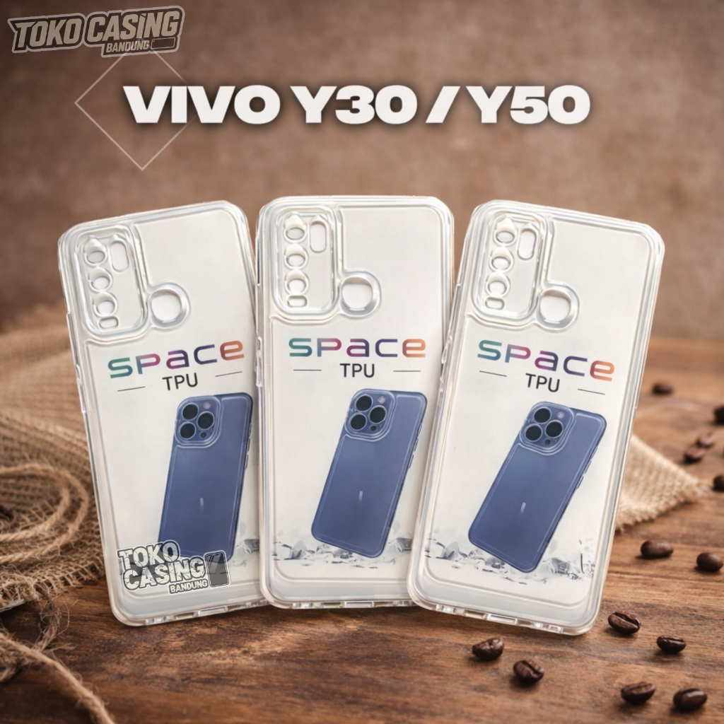 Vivo Y30 Clear Case (1935) Y30i (V2011) Y50 (1935) (V1965A) เคสธรรมดา