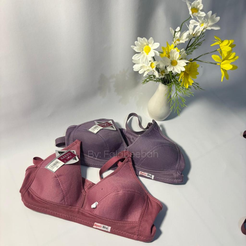 6 ชิ้น สปอร์ตบรา ชุดชั้นในสตรีคุณภาพสูงปราศจากลวดและโฟม ยี่ห้อ GUFFY