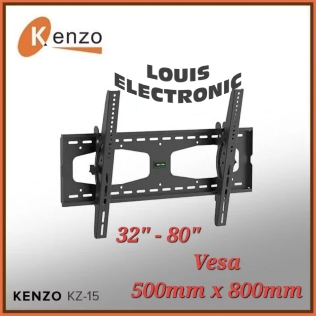 ขายึด LCD LED Wall TV ขนาด 37" - 80" KZ15 VESA 500x800mm คุณภาพดีที่สุด