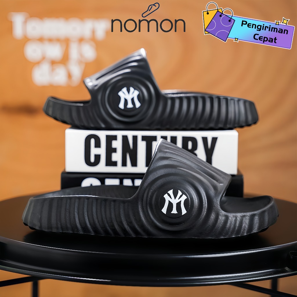 รองเท้าแตะ NY mlb SLOP || PREMIUM QUALITY รองเท้าแตะแบบสวมสําหรับบุรุษและสตรี
