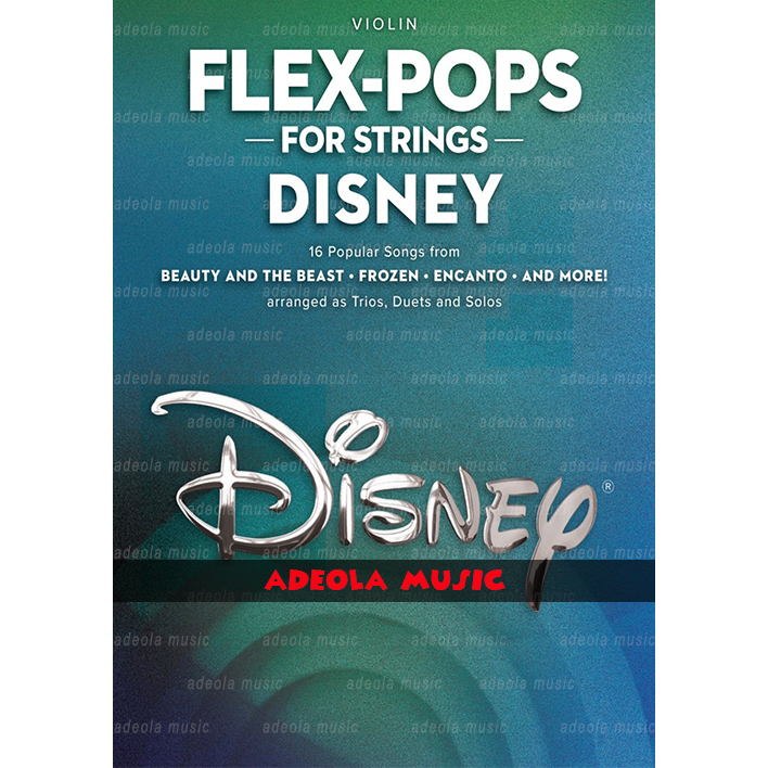 ไวโอลิน Trio Duet Solo / (V-59) FLEX-POPS DISNEY (Trio, Duet, Solos)