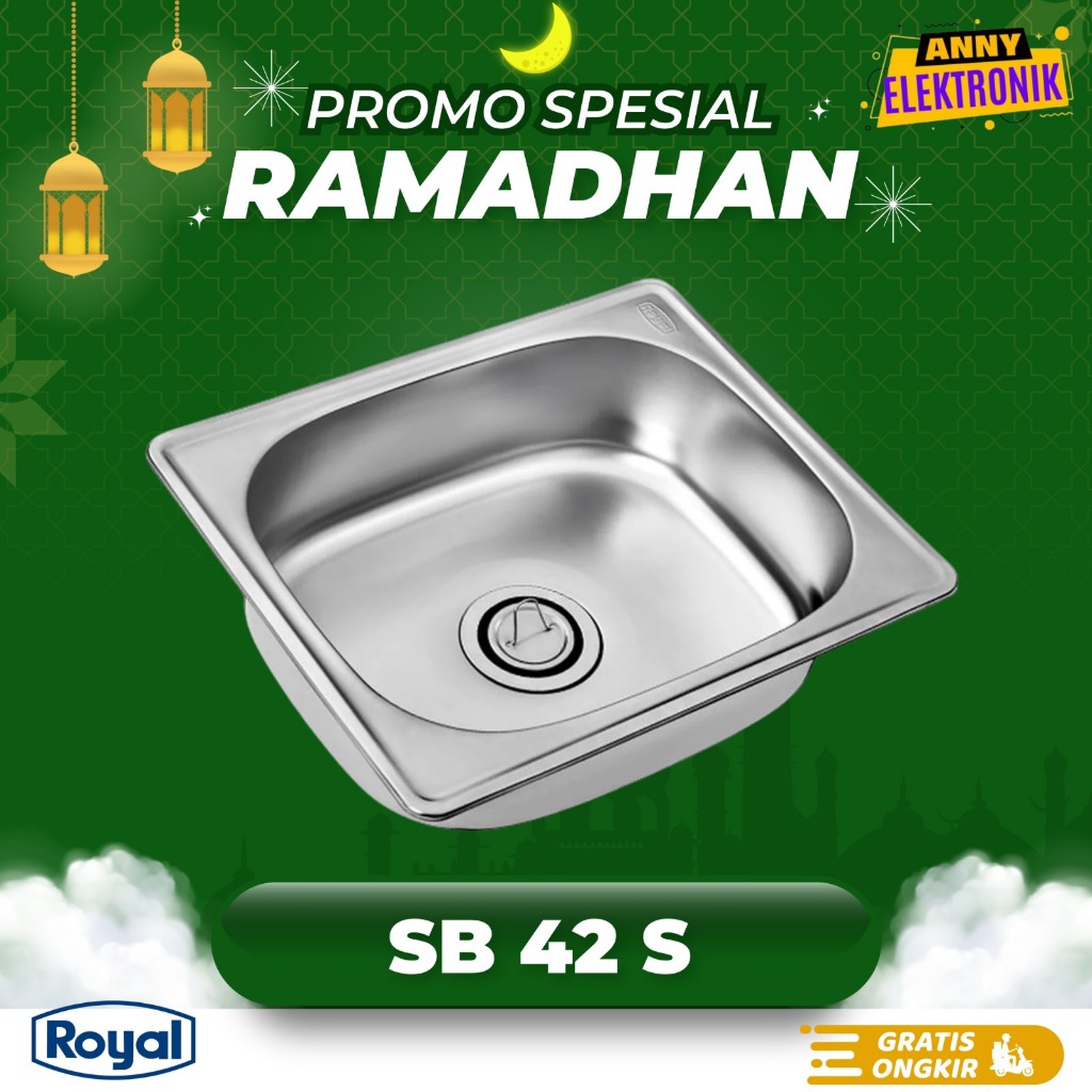 Royal Square Sink SB 42 Stainless