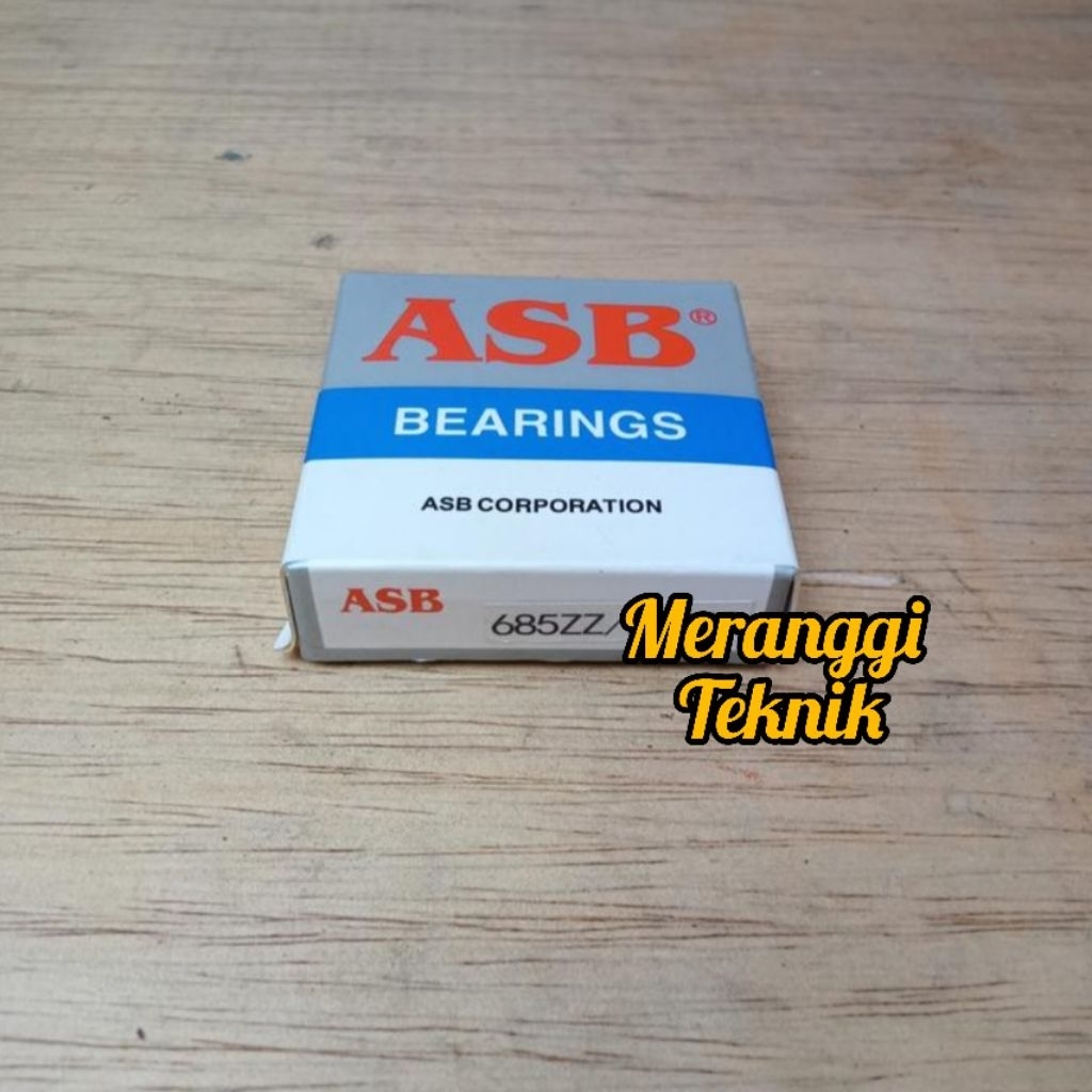 Id5752 แบริ่งแบริ่ง laker 685 ZZ ฝาครอบเหล็ก ASB