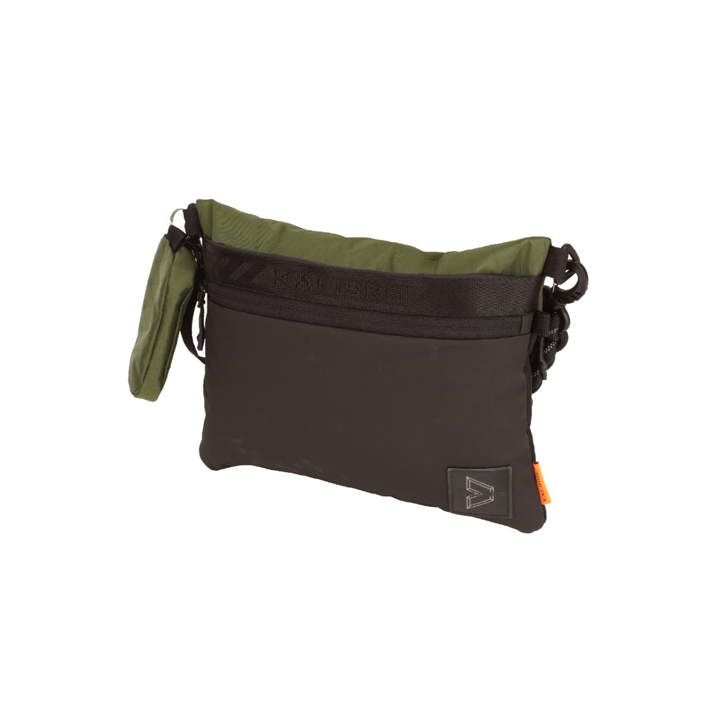 Kalibre Messenger Bag Straupe 05 สีดํา-Army 01-1L 922311081