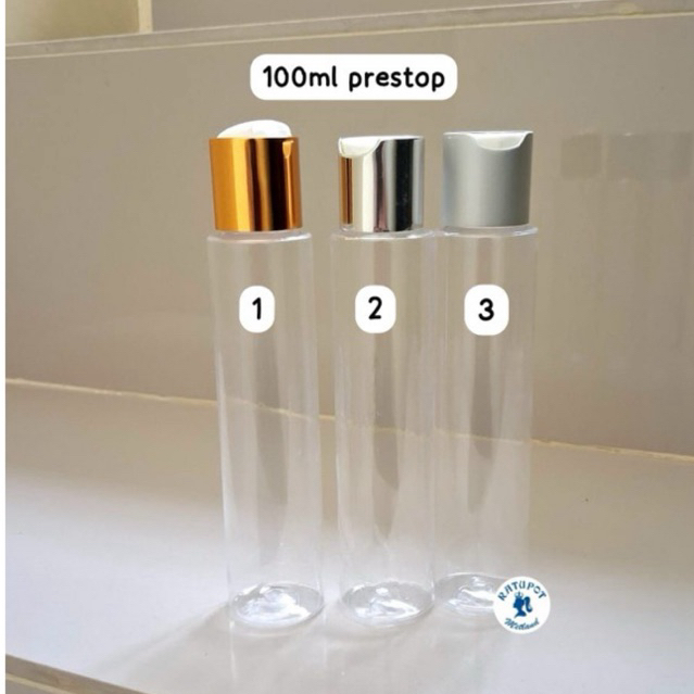 100ML CLEAR TONER SOAP โลชั่นสบู่ขวดหมวก NO: 1, 2, 3