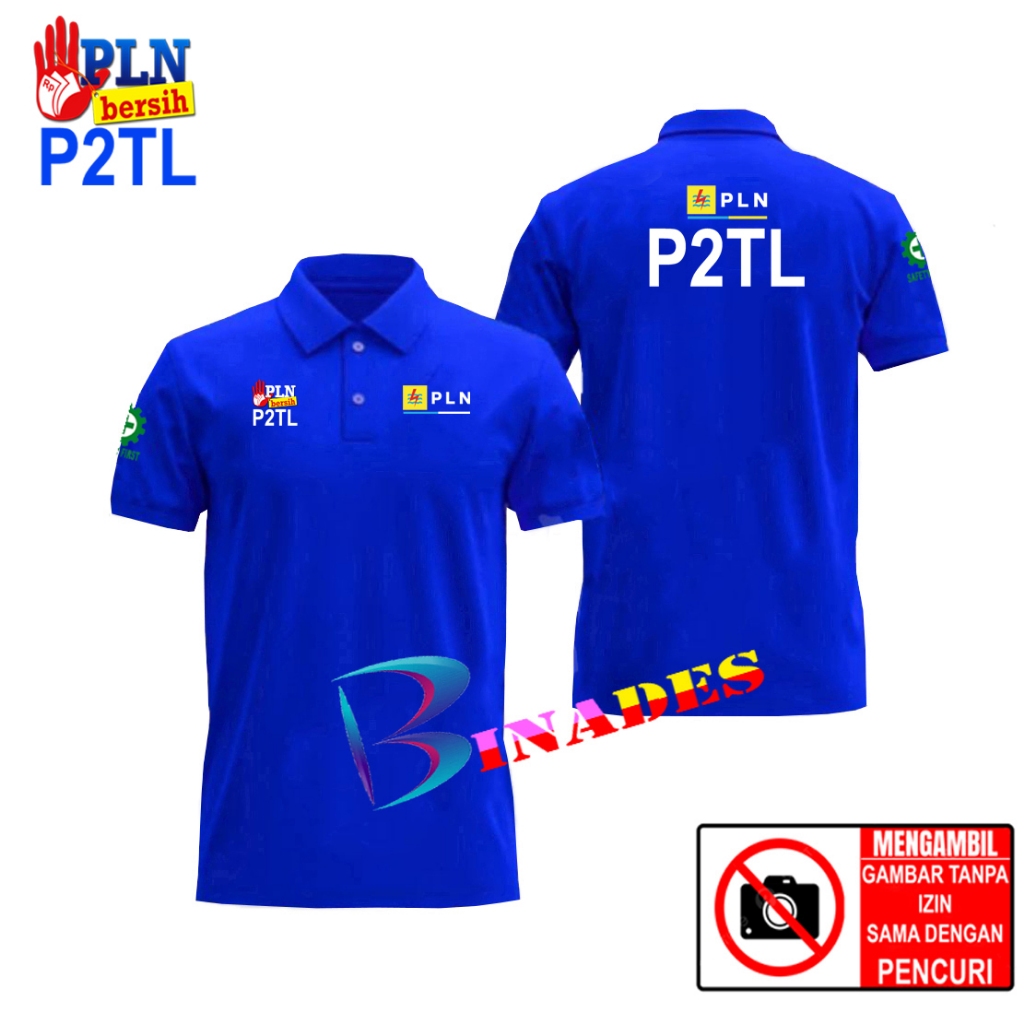 ขายเสื้อโปโลคอปกรุ่นเสื้อคอปก PLN P2TL - PLN CLEAN Wangky Shirt การพิมพ์หน้าจอดิจิตอล DTF BINADES