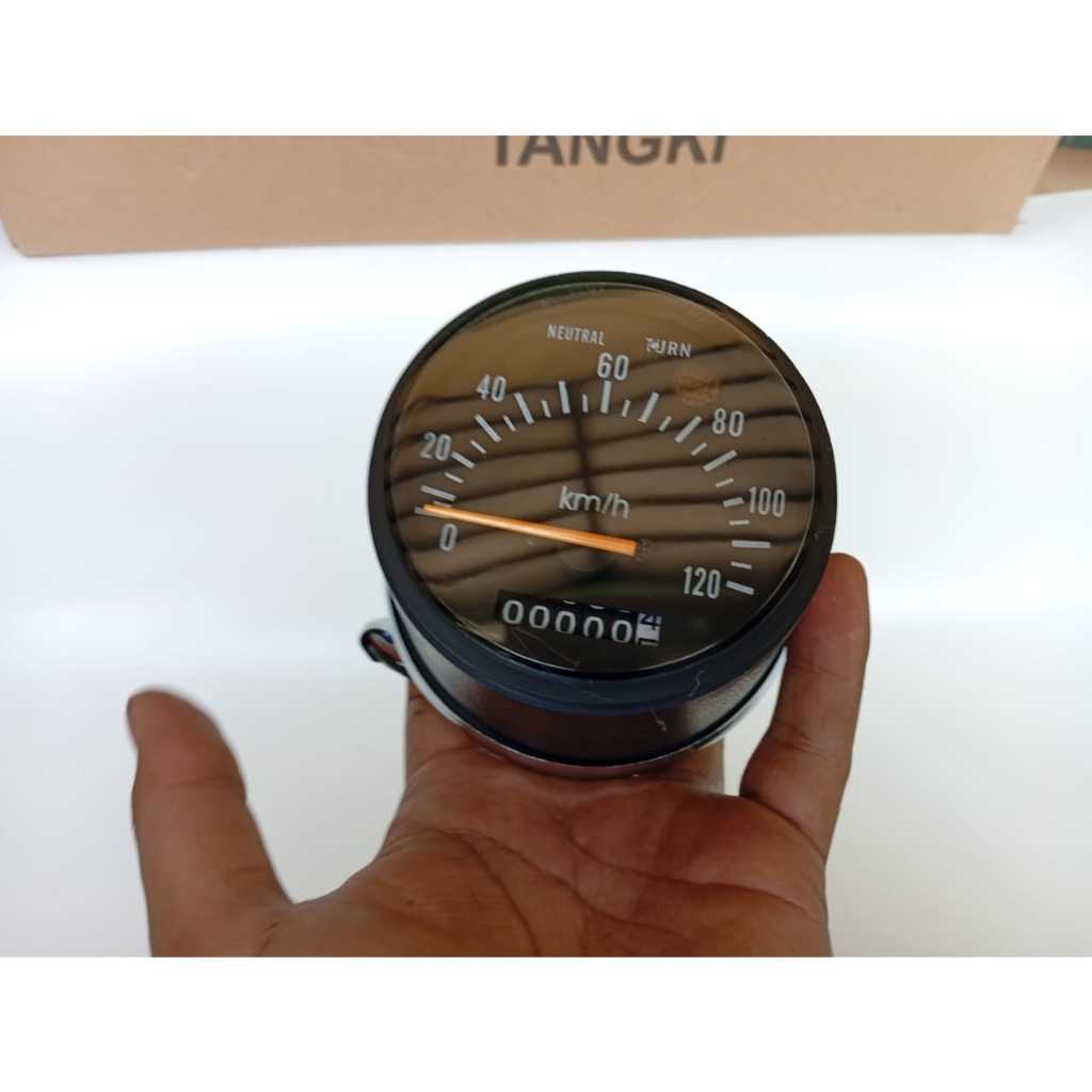 CB100 SPEEDOMETER SPIDO SPEEDOMETER SPEEDOMETER KILOMETER ASSY สมบูรณ์ HONDA CB 100 CB100 CB-100
