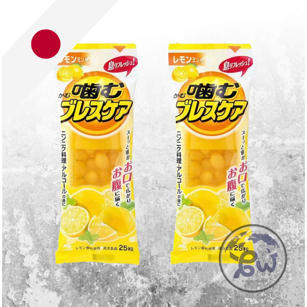 [READY] Kobayashi Pharmaceutical Chewable Breath Care Lemon Mint 25 Japan/Chewable Breath Care/Mouth