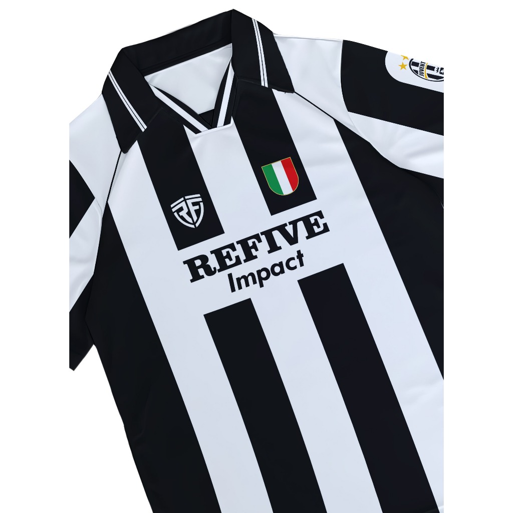 ReFive Jersey - Vintage Retro Casual/streetwear JUVENTUS 4 Unisex ผู้ชายและผู้หญิงแขนสั้น Premium Je
