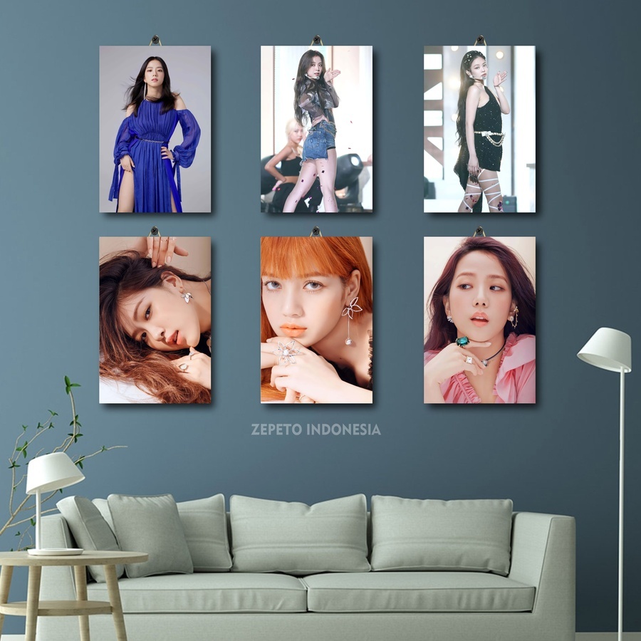 Kpop Blackpink Lisa ตกแต่งห้อง / Zepeto อินโดนีเซีย / ตกแต่งผนัง Kpop Blackpink /XC4|BH16Q