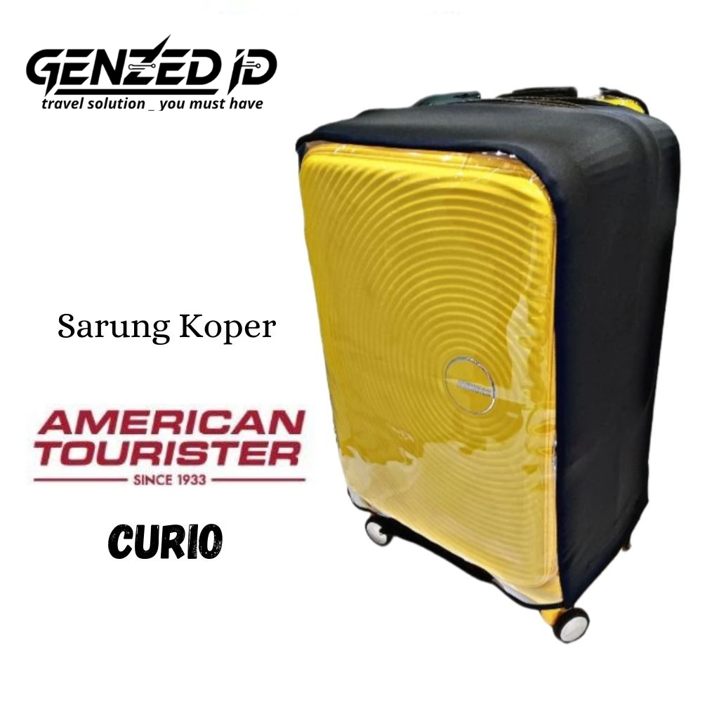 Genzed Id ผ้าคลุมกระเป๋าเดินทาง / ฝาครอบป้องกันกระเป๋าเดินทาง American Tourister Curio ทุกขนาด