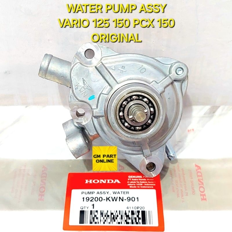 ปั๊มน้ํา Vario 125 150 Pcx 150 Assy Original 19200KWN901