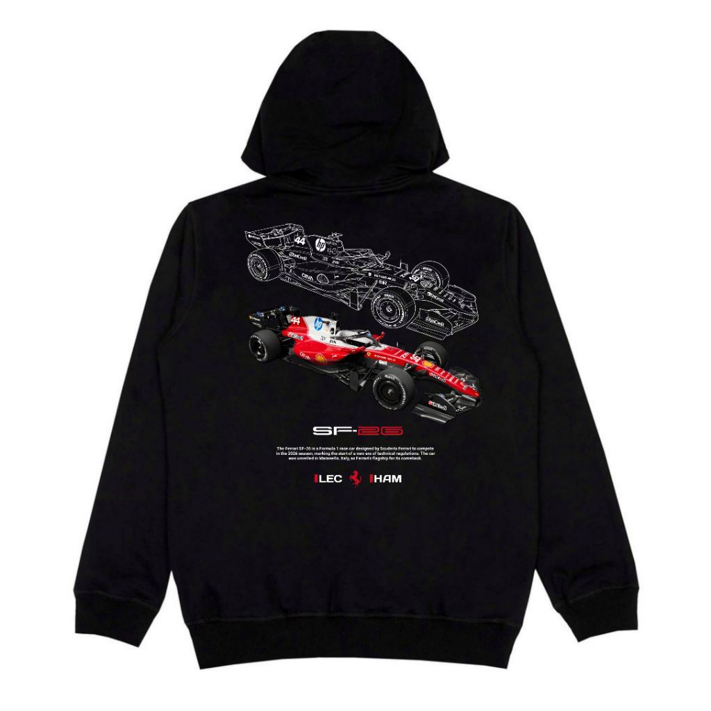เสื้อฮู้ด Kanzen SCUDERIA FERRARI FORMULA 1 SF-26