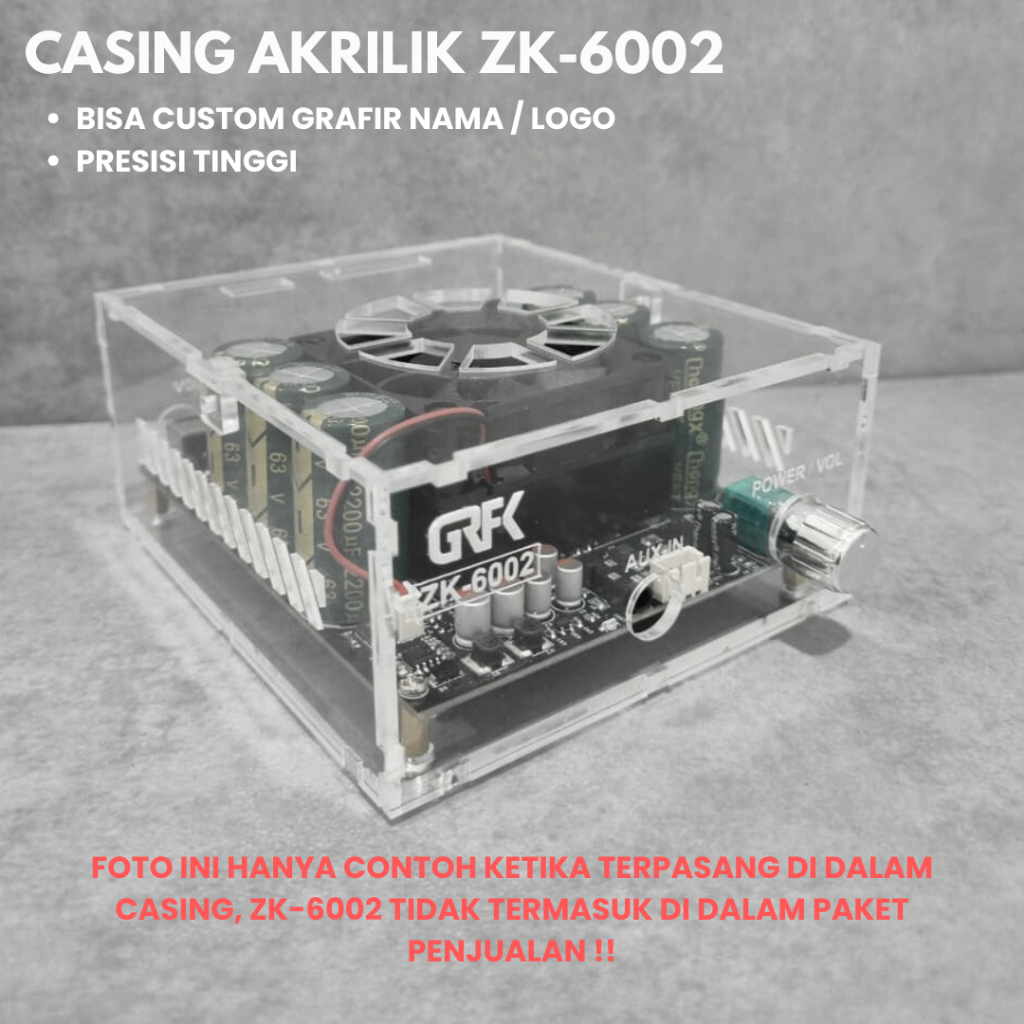 ZK-6002 กล่องอะคริลิกระดับพรีเมียม / กล่องอะคริลิก ZK-6002 / เอกสาร ZK6002