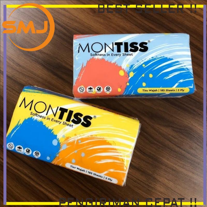 กระดาษทิชชู่ Nice / Montiss 180ply ชุด 3 ชิ้น