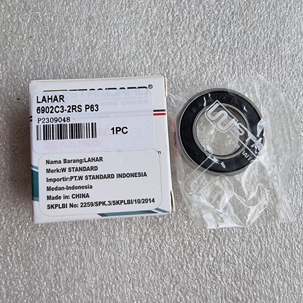 LAHAR BEARING 6902 C3/2RS ORIGINAL W STANDARD