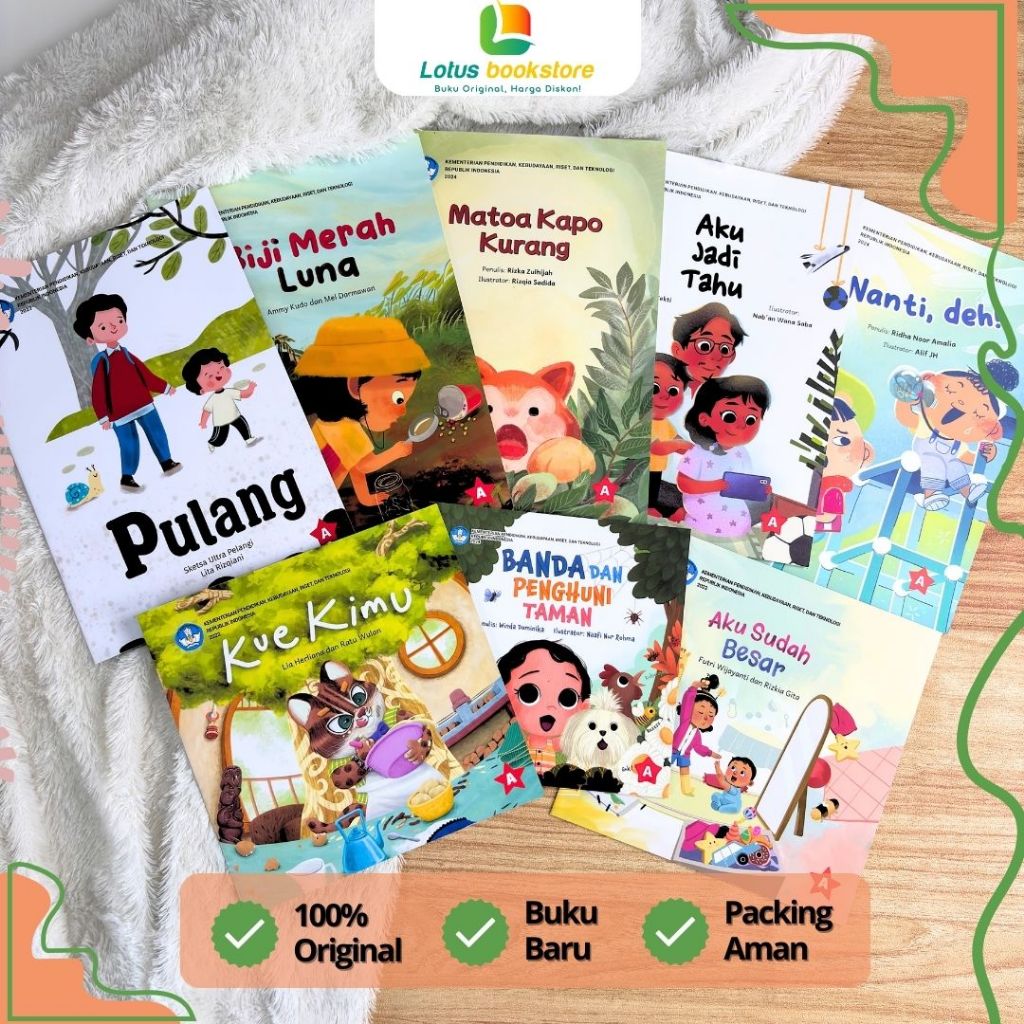 Subi Book Non-Text Early Reader A PAUD/TK - Kemdikbud