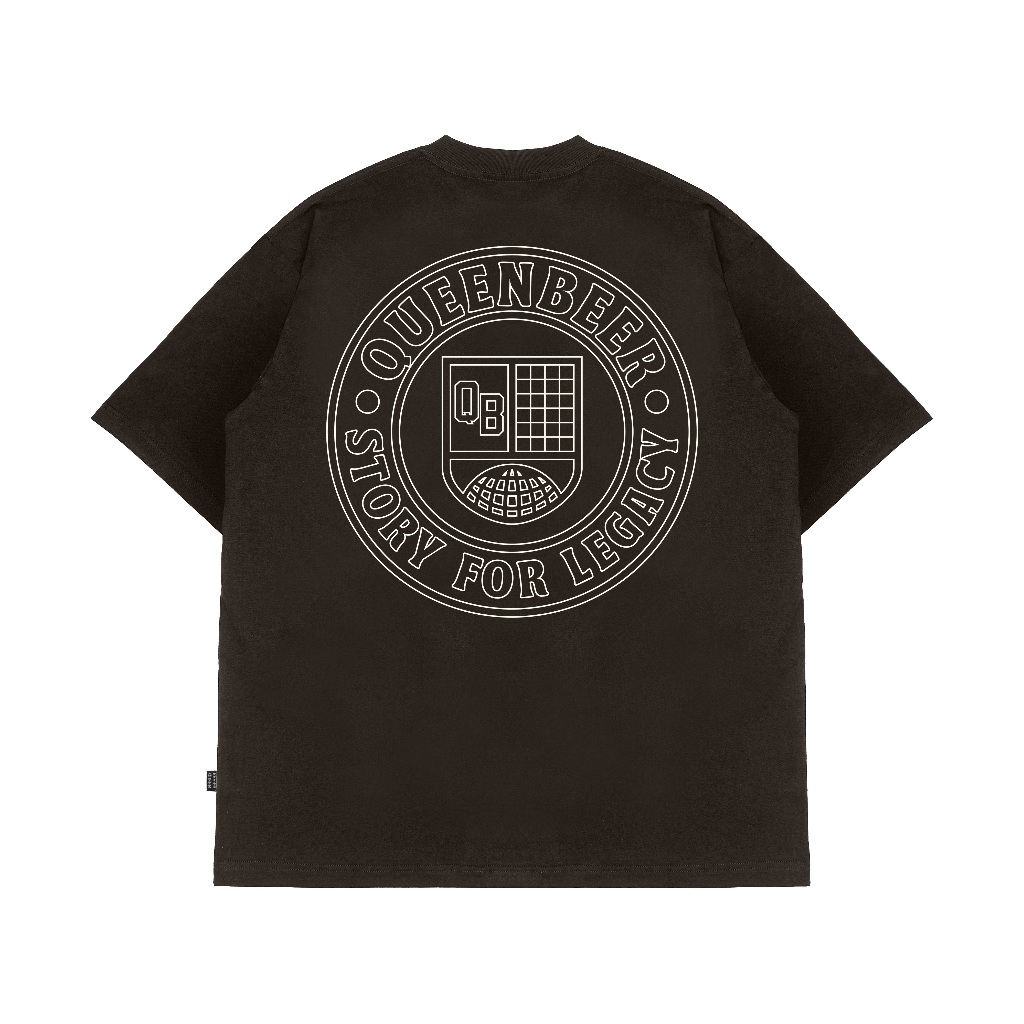 Queenbeer - เสื้อยืด Daxter สีเทาเข้ม