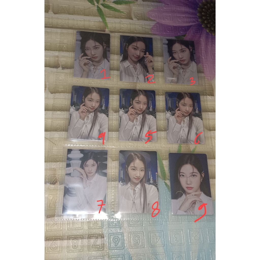 KAZUHA PHOTOCARD อย่างเป็นทางการ FEARLESS JP