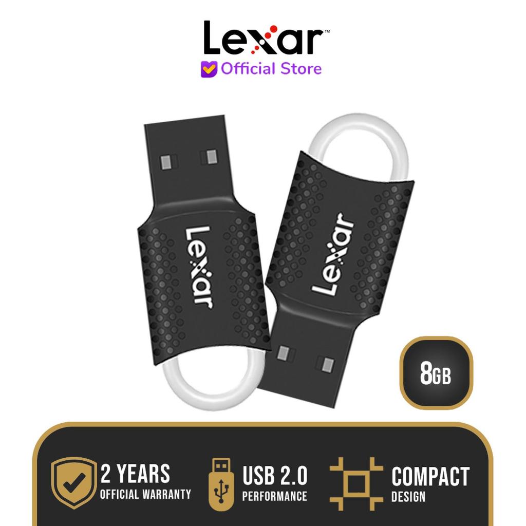 Lexar Flashdisk 8Gb, 16Gb Usb 2.0 Lexar V40 Jumpdrive