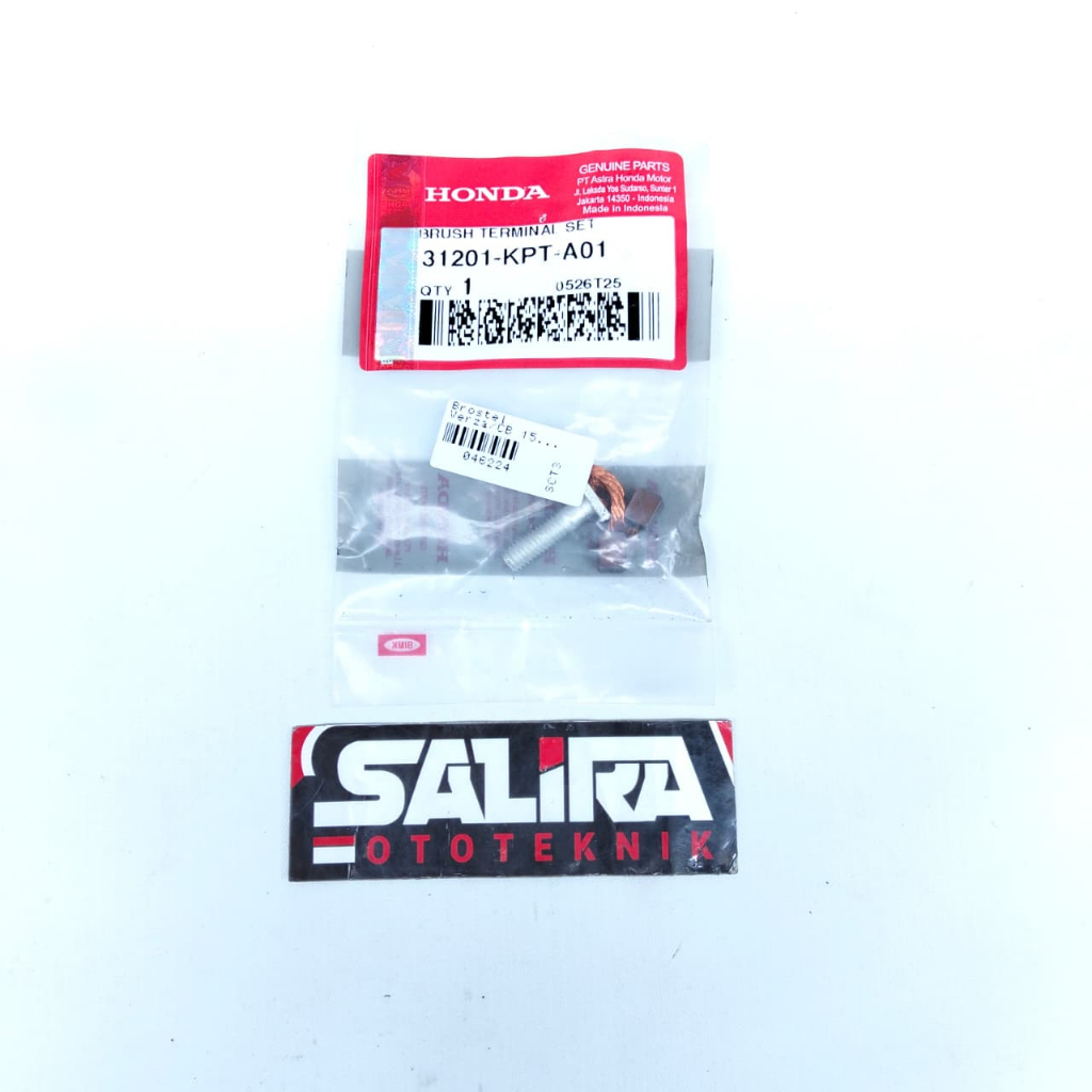 Brostel Charcoal Starter Areng Starter Brush Set Terminal Motor Honda Verza CB150R Sonic 150 Mega Pr
