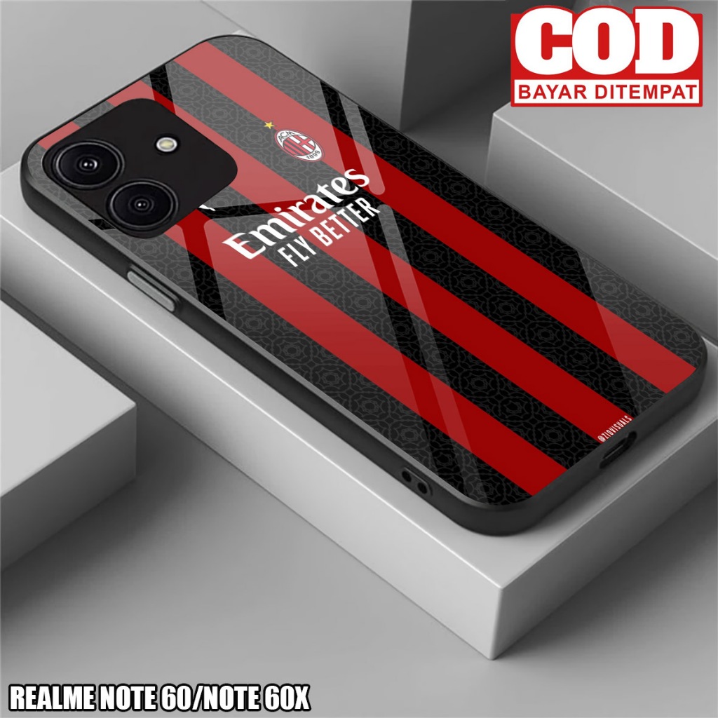 HP Softcase Glass กระจกเงาเงาสําหรับ REALME NOTE 60 - REALME NOTE 60X ล่าสุด - Fashion CLUB BOLA ACM