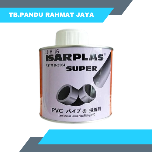 Isarplas Tube Glue 400gr PVC Paralon Pipe Glue