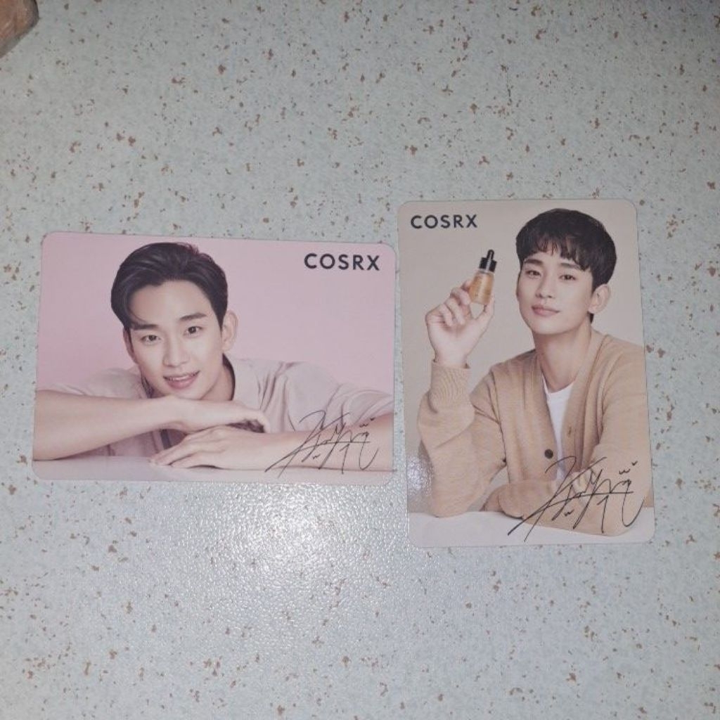 Photocard/pc kim soo hyun cosrx เกาหลีอย่างเป็นทางการ