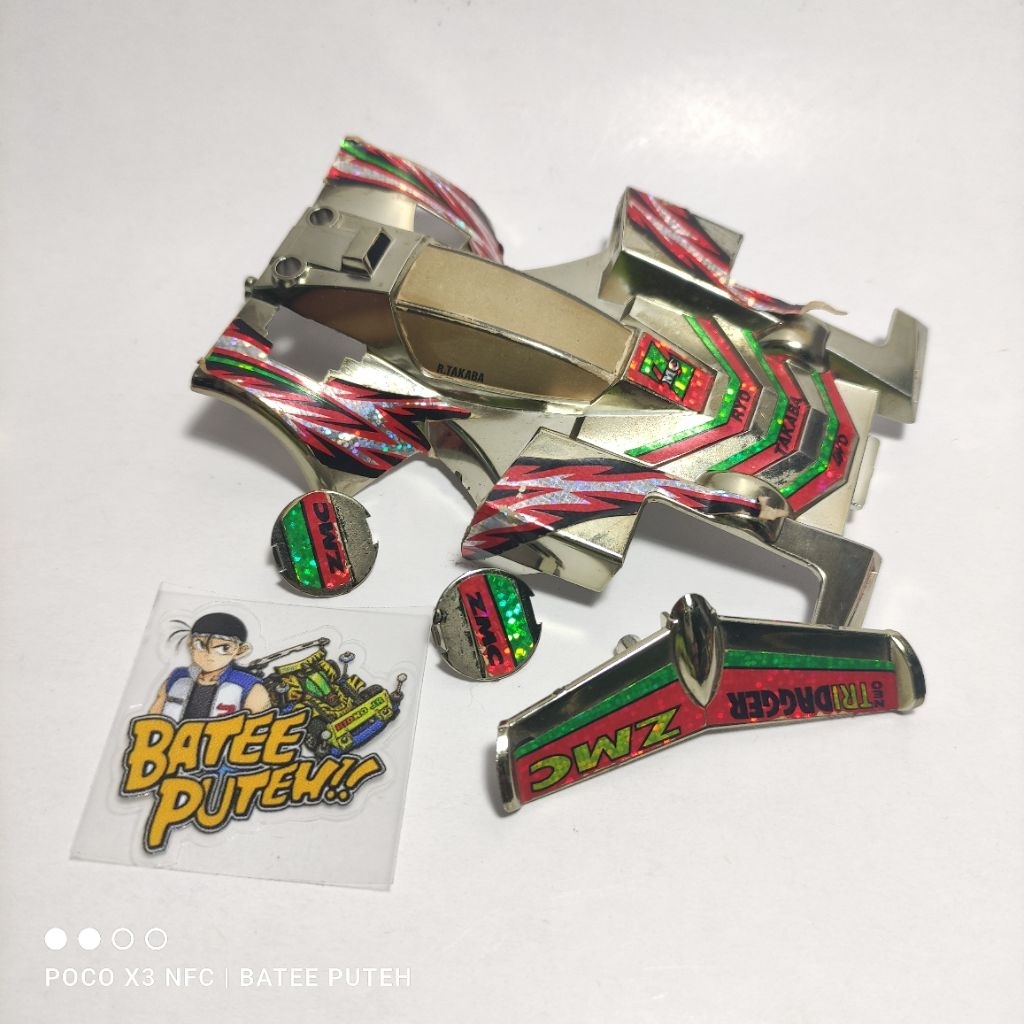 TAMIYA MINI 4WD NEO TRIDAGGER ZMC GOLD PLATE ต้นฉบับ