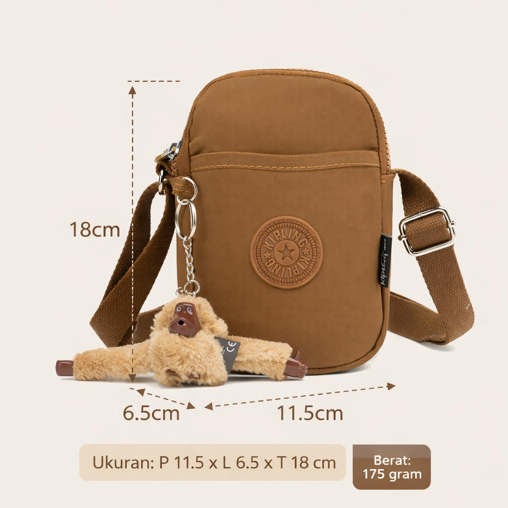 OPIOBAGS กระเป๋าสะพายไหล่ผู้หญิง กระเป๋าสะพายข้างขนาดเล็กกันน้ําอินเทรนด์ KP 10053
