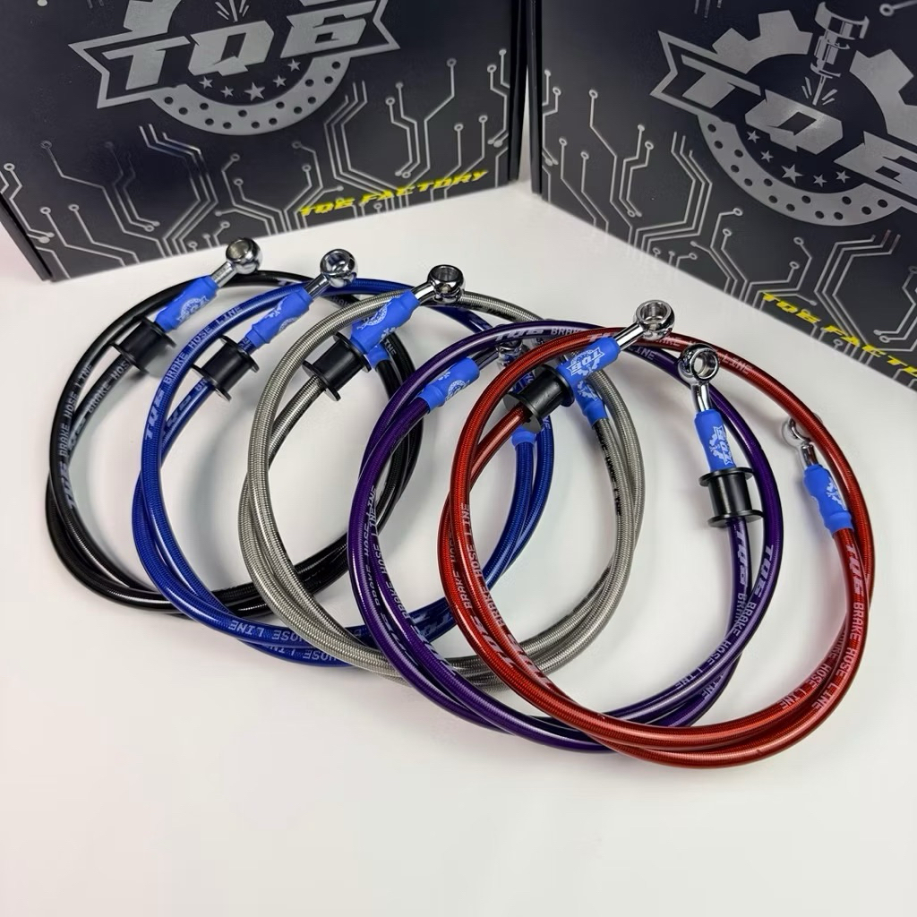 TQ6 คาร์บอนด้านหน้าท่อเบรค TQ6-K2 95 ซม.0-28 DEGREE SUPPORT BRAKING PERFORMANCE INCREASES RESPONSIVE