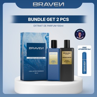 [GET 2 PCS] Bundle Cool Wootah Extrait de parfum + Eau de Parfum Parfum Pria Tahan lama 100ML