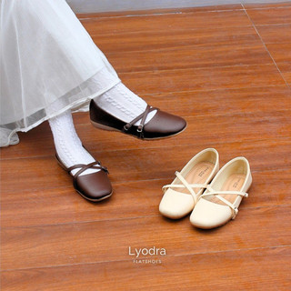 ONE LOVE LYODRA FLATSHOES - SEPATU WANITA FLAT SHOES KOREA SEPATU MEWAH MARY JANE CASUAL SLIP ON TERBARU LEBARAN 2026