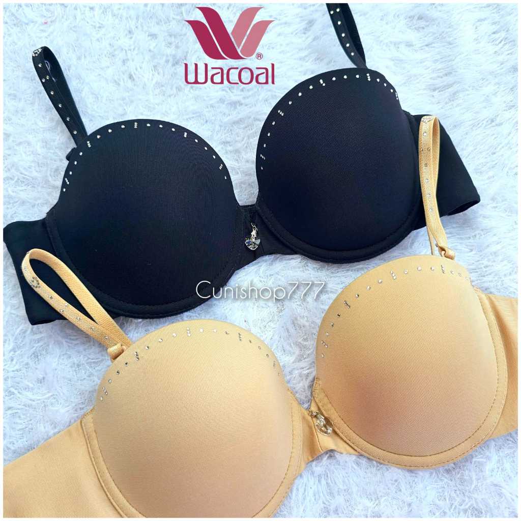 WACOAL BRA 1/2 CUP UNDERWIRE MEDIUM FOAM 32B 32C WB 5911 พร้อมกางเกงชั้นในครึ่งสาย BH WB5911